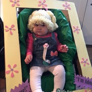 🎃Crocheted Cabbage Patch Hat | Toddler 24m/2T